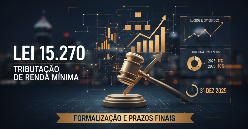 Visual Principal do Relatório: Análise Tributária Lei 15.270